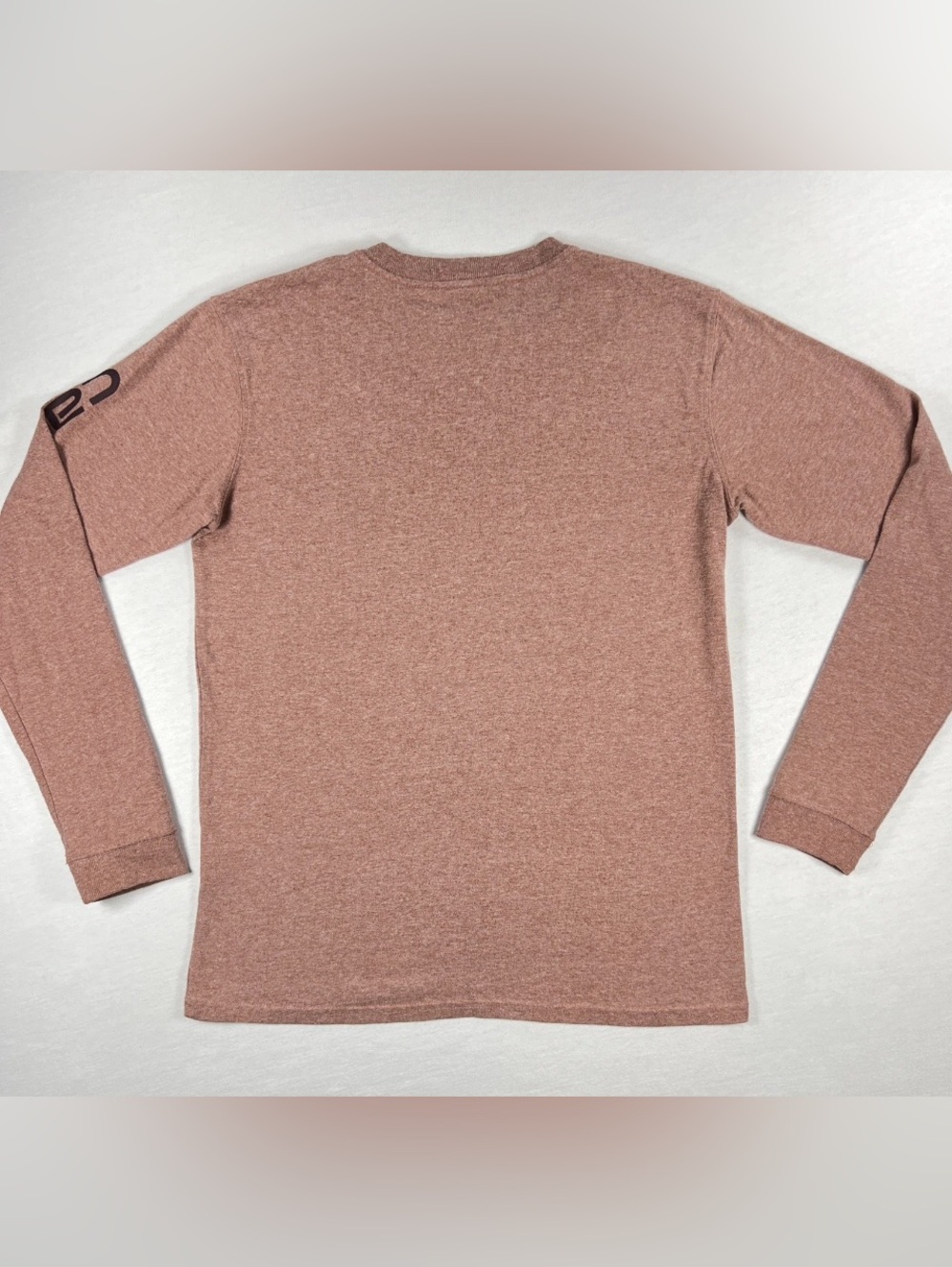 Carhartt Womens XS 0-2 Long Sleeve T-Shirt Rose Tint Pink Long Sleeve Logo Soft - Picture 6 of 7